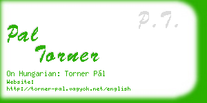 pal torner business card